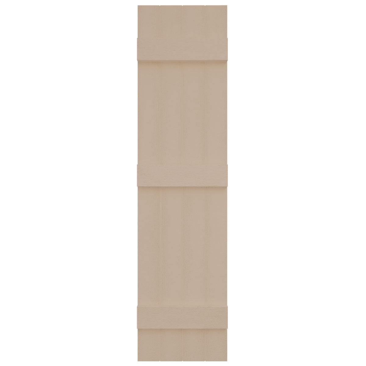 14"W x 63"H Mid-America Vinyl, Standard Size Four Board Joined Shutters, w/Installation Shutter-Lok's & Matching Screws, 023 - Wicker