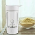 thumbnail image 6 of Gazechimp Electric Protein Shaker Bottle Lightweight Blender Cup for Sports Gym Office White, 6 of 8