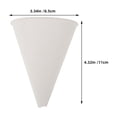 thumbnail image 2 of 25pcs Paper Cone Oil Funnel for Motor Engine Automotive Oils and Other Liquids, 2 of 8