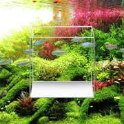 AQUATOP HCC-8 High Clarity Low Iron Glass 2.11 Gallon Cube Aquarium