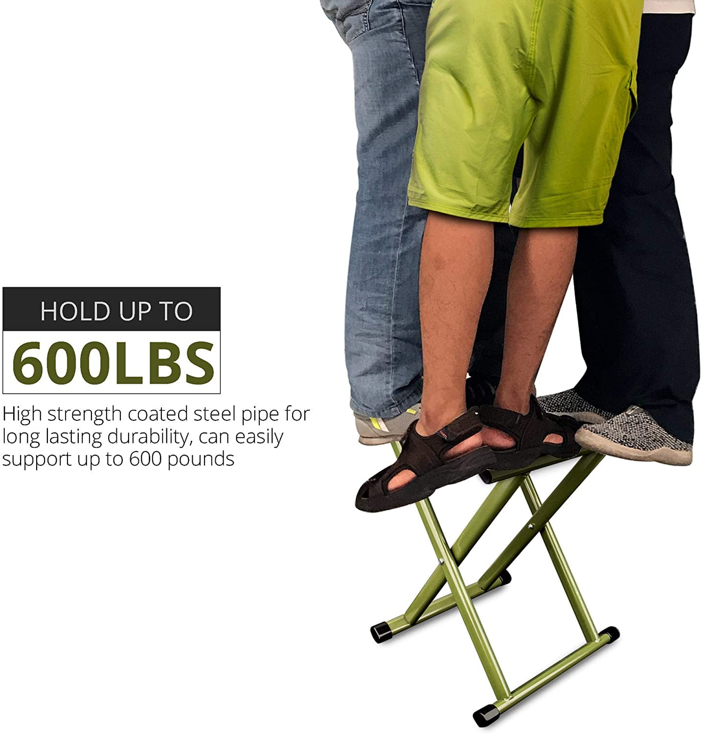 triple tree portable folding stool
