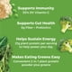 thumbnail image 4 of Orgain Organic Vegan Protein Powder + Greens, Vanilla Bean - 21g Plant Based Protein, 6g Prebiotic Fiber for Gut Health, Gluten Free, No Lactose Ingredients, No Sugar Added, Non-GMO - 1.94lb, 4 of 5