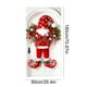 thumbnail image 3 of Adornos de nailon para colgar en la puerta, adornos navideños, cortina de puerta navideña de 180 x 90 cm, decoración para fiestas navideñas, adornos navideños para colgar en la puerta, decoraciones de, 3 of 6