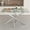 Silver, variant on 47.24 Inch Rectangular Glass Dining Table For 4, Modern Tempered Glass Kitchen Table With X-Shaped Metal Legs For Dining Room, Small Space (Silver Only Table)
