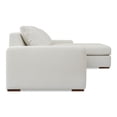 thumbnail image 3 of Moe's Home Collection Thomas Sectional Fabric White, 3 of 9