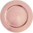 thumbnail image 5 of 13" Charger Plates -Set of 24 - Acrylic Blush Round Disposable Chargers, Ideal for Dinner Party Wedding Bulk Events Catering Decoration, 5 of 7