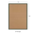 thumbnail image 4 of Contemporary Home Living 1.75' x 2.75' Tufted Wool Area Throw Rug - Tan and Green, 4 of 5