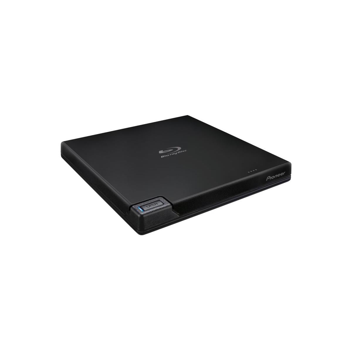 Pioneer BDR-XD07UHD 4K Blu-Ray Portable Burner & DVD Player - 6X Slim  External BDXL, BD, DVD & CD Drive for Windows & Mac w/ 3.0 USB, CD Player,  Write 