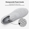 thumbnail image 4 of KOLILI Women's Water Shoes Lightweight Quick Drying Aqua Walking Shoes Barefoot for Beach Water Sports Travel Light Gray 6, 4 of 7