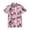 Red, variant on Men's USA 250th Anniversary American Flag Stars Polo Shirt Patriotic Casual Short Sleeve America 250 Merchandise