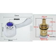 thumbnail image 3 of Ceramic Tap Faucets s Copper Water Mixer Tap Faucets Handle , Single Handle 20g, 3 of 8