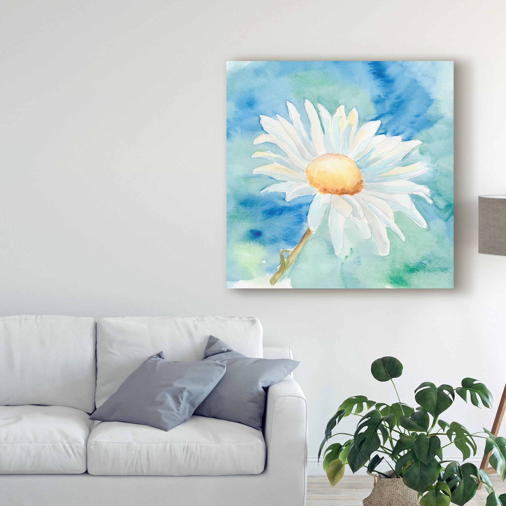 Trademark Fine Art 'Daisy Sunshine II' Canvas Art by Regina Moore