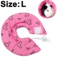 thumbnail image 1 of Ruff Neck Collar Protective Collar Wound Healing Dog Collar Cone Protection Smart Collar Safety for Small Animals Squirrel Guinea Pig Rat, L, 1 of 5
