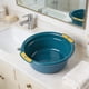 thumbnail image 4 of Thickened Double-Handled Basin Home Toilet Bathroom Student Dormitory Laundry Foot Washing Plastic Basin Baby Face Washing Basin, 4 of 6