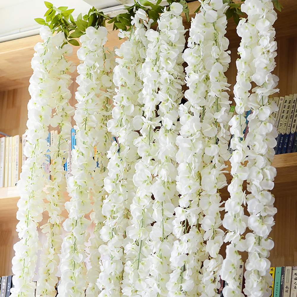 1pcs Hanging Flowers Artificial Decor 超歓迎
