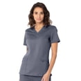 thumbnail image 1 of Landau ProFlex Haut de Blouse Médicale pour Femmes : 3 Poches, Coupe Moderne Ajustée, Col en V Extensible 4169, 1 of 1