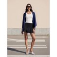 thumbnail image 6 of LMLYSoH Shrug Cardigan for Women Fashionable Lightweight Solid Color Open Front Loose Cover Up, 6 of 9