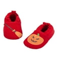 thumbnail image 3 of Chaussures de Mode pour Bébé Halloween Lumineuses Imprimé Citrouille Design Assortie Résistantes à l'Usure, 3 of 9