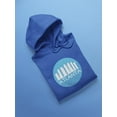 thumbnail image 3 of Atlanta White Buildings Stamp Hoodie Women -Image by Shutterstock, Female Small, 3 of 4
