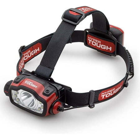 

300-Lumen LED HEADLAMP 4 Modes: HIGH - Medium Low SPOT Flood | Variable Light Output DIAL 3-AAA Batteries 20886
