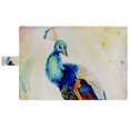 thumbnail image 3 of PKQWTM Peacock Feather Peacock in Christmas Winter Night Snow Sky Castles Book Cover Book Protector Book Sleeve Book Pouch Book Bag 6x9 inch, 3 of 4