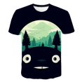 thumbnail image 1 of Summer Classic Totoro Anime T-Shirts & Prints Men's Casual T-Shirts Kawaii Cartoon Graphics Funny Harajuku O-Neck Short Sleeves13T Gong Bohan LED, 1 of 2