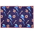 thumbnail image 2 of Noonan Golf Towel - Premium Microfiber Towel with Carabiner Clip - 24” x 15” - Fun, Creative & Unique Designs (Vapor Wave), 2 of 2