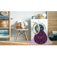 thumbnail image 2 of Ahgly Company Machine Washable Indoor Rectangle Transitional Orchid Purple Area Rugs, 6' x 9', 2 of 7