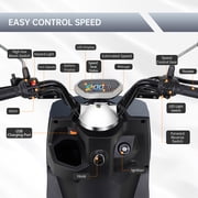 Mobility Scooters for Seniors, 4 Wheel Powered Mobility Scooters,1000W Black