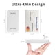 thumbnail image 2 of Cargador RUIFEI USB C plano de 65 W con doble conector USB C plegable, 2 of 7