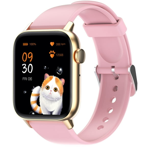 Jelloo 1.72'' HD Smartwatch for Men Women, IP67 Waterproof Fitness Tracker Smart Watches, 24 Sport Modes Pedometer for Android iOS