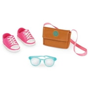 My Life As Pink Sneakers and Blue Sunglasses Accessories Bundle