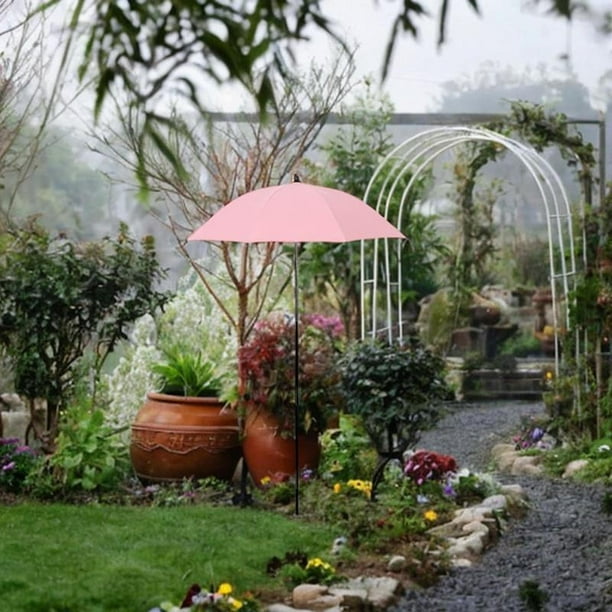 Perfk Parasol Pour Plantes D'extérieur, Parasol D'ombrage Taille, Protection Solaire, Couverture De Jardin Pour Plantes En Pot, Parterre De J, Rose