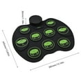 thumbnail image 2 of Tambor electrónico Btuty Batería Electrónica Digital Enrollable Sensible al Tacto Batería de Práctica 9 Pads de Batería 2 Pedales para Niños Principiantes (Sin Altavoces), 2 of 6