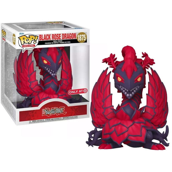 Open Box Funko YuGiOh POP! Animation Black Rose Dragon Deluxe Vinyl Figure