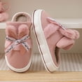 thumbnail image 4 of kamemir Pantuflas Para Mujer Women's Fuzzy Slippers House Slippers Cross Band Slippers Indoor Outdoor Soft Open Toe Slippers(Pink,6.5), 4 of 5