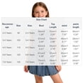 thumbnail image 3 of Mifsaly Girls Denim Outfits Sleeveless Button Down Jean Vest and Pleated Skirts Kids 2 Piece Classic Casual Summer Clothes, 3 of 7