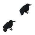 thumbnail image 3 of Youkk Unique Simulation Crow Animal Model For Halloween Decoration Or Horror Themed Events With High Flying Crow 2Set, 3 of 6