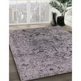 thumbnail image 2 of Ahgly Company Indoor Round Mid-Century Modern Purple Oriental Area Rugs, 8' Round, 2 of 6