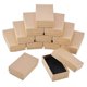 thumbnail image 2 of 24PCS Kraft Paper Gift Box Small Kraft Paper Jewelry Box Handmade Cardboard Packing Gift Box Wedding Decorations, 2 of 5
