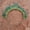 Green Gradient, variant on HOOUN Goddess Bridal Crown Raw Crystal Quartz Tiara Queen Party Headband Hair Hoop-Blue & Pink