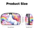 thumbnail image 5 of Unicorn Travel Organizer Cable Wire Cord and Cable Charger Bag Waterproof Oxford Cloth Electronic Accessories Storage Case 5.9x9.44x3.14 in, 5 of 6