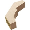 thumbnail image 6 of Ekena Millwork 3"W x 12"D x 12"H Monterey Rough Cedar Woodgrain TimberThane Knee Brace, Primed, 6 of 6