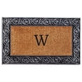 thumbnail image 1 of Home & More 10002SILVW Prestige Silver Monogram Doormat (Letter W), 1 of 1