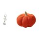 thumbnail image 1 of Figura de calabaza con elegante bailarina, escultura de arte moderno, adorno decorativo para dormitorio, sofá, oficina, chimenea o entrada., 1 of 8