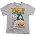 thumbnail image 2 of Wonder Woman Wonderwoman Duo Kids T Shirt (Large) for Youth Toddler Boys and Girls, Athletic Heather, 2 of 5
