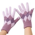 thumbnail image 2 of Herrnalise Gloves For Cold Weather Warm Keep Cold Proof Warm Touchable Screen Winter Thickening Knitting Plush Glove Gifts for Women, 2 of 2