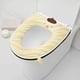 thumbnail image 1 of Funda de cojín gruesa para asiento de inodoro de invierno | Fibra acrílica de punto suave | Almohadilla de inodoro lavable y cálida para el baño | Protector de asiento universal y cómodo para climas, 1 of 6