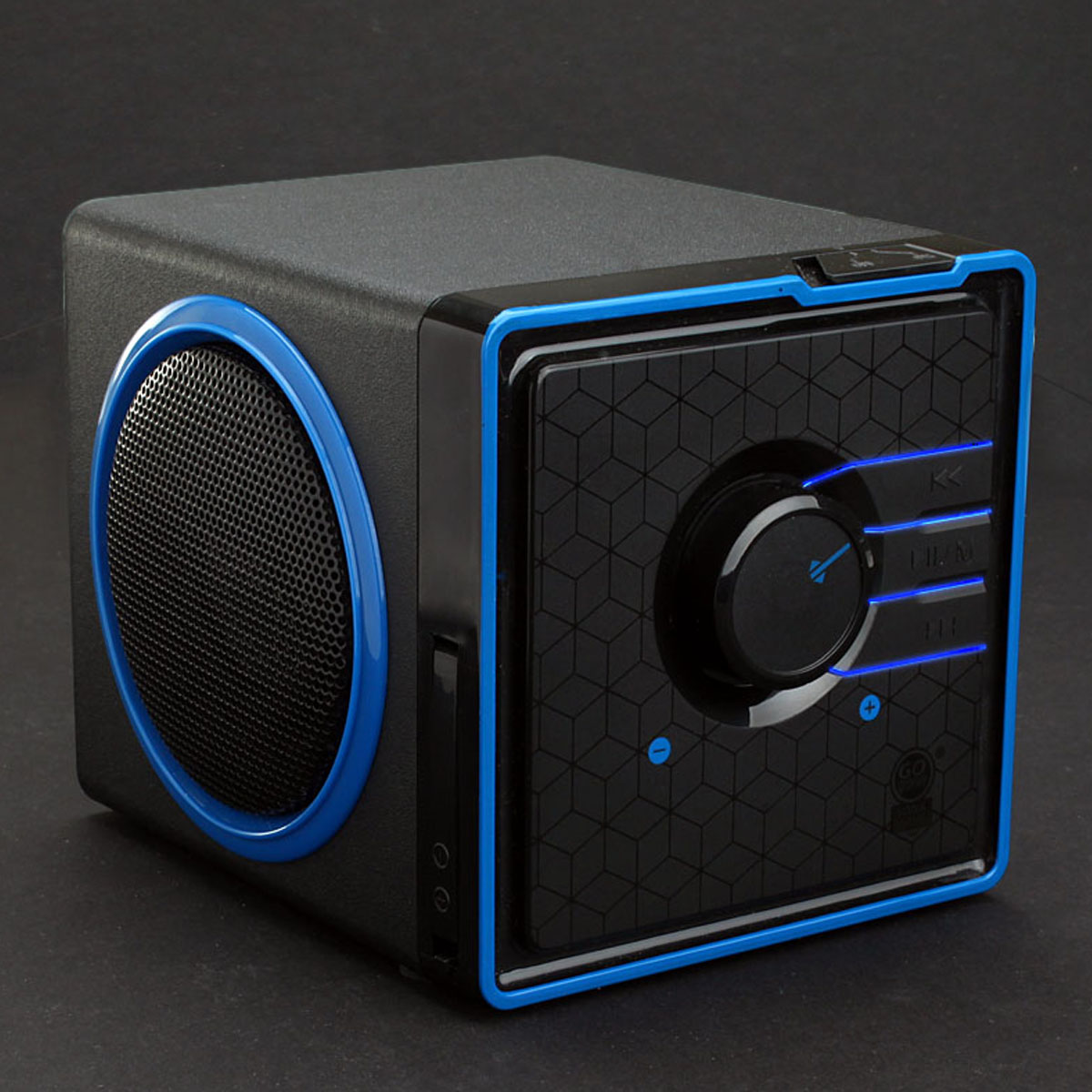 GOgroove Portable Stereo Speaker System w/ Rechargeable Battery & 3.5mm Aux Port - image 4 of 9