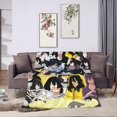 thumbnail image 3 of Aizawa Shota Soft And Comfortable Wool Fleece Throw Blankets For Sofa Office, 3 of 9